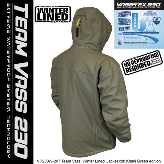 Team Vass 230 Winter Jacket Khaki