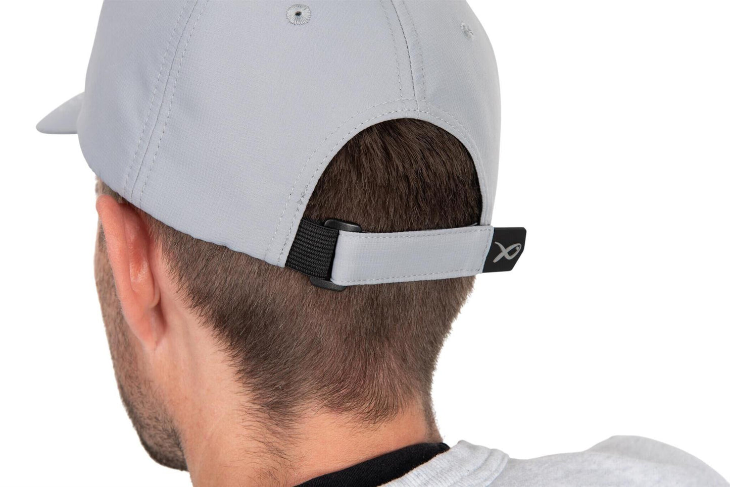 Matrix Faded Print Cap - Light Grey