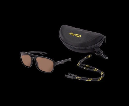 Avid SeeThru AV Classic Polarised Sunglasses Brown Lens