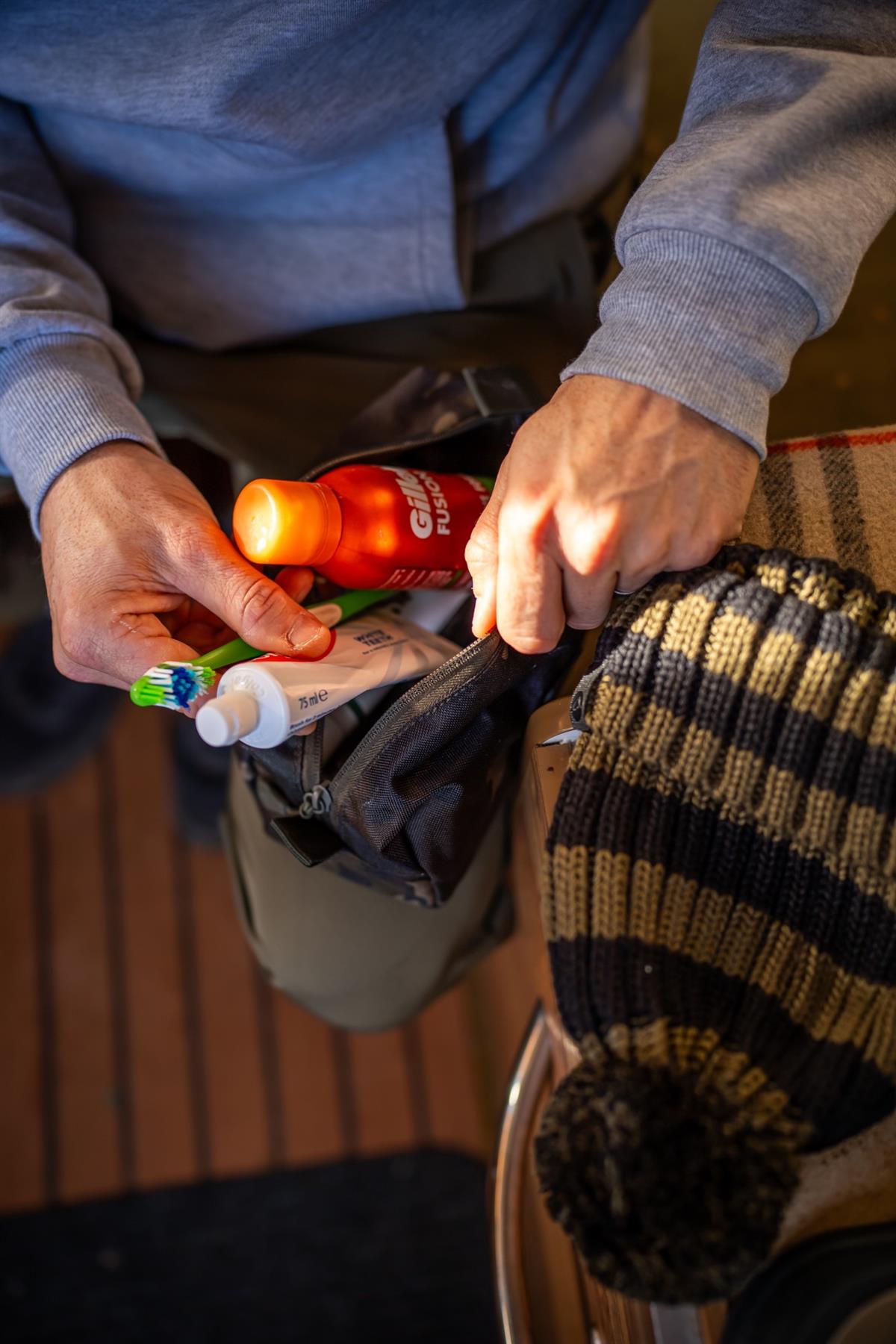 Korda Wash Bag Dark Kamo