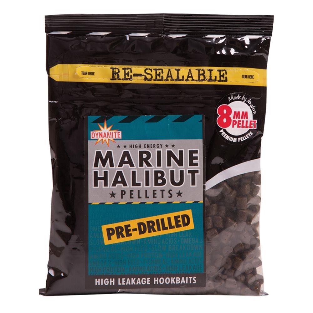 Dynamite Marine Halibut Pellets 8mm Drilled