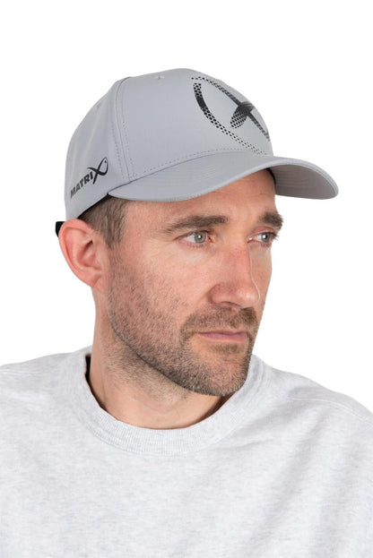Matrix Faded Print Cap - Light Grey
