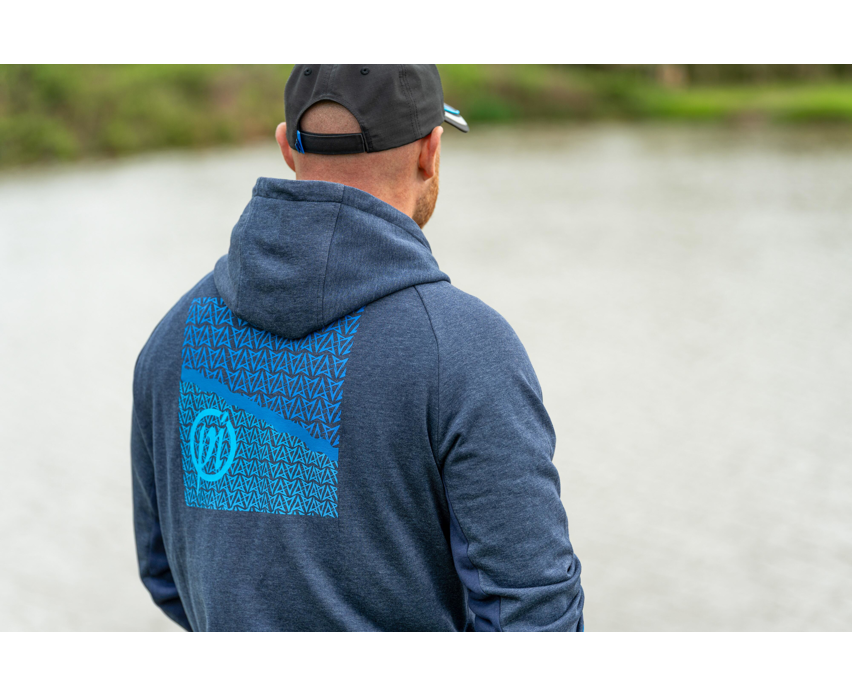 Preston Navy Tide Zip Hoodie