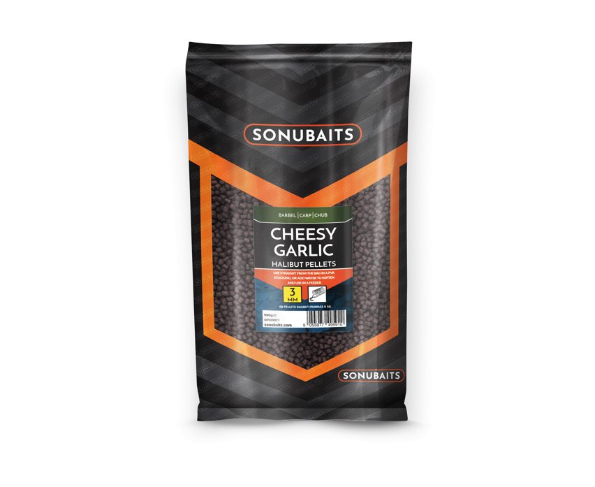 Sonubaits Cheesy Garlic Halibut Pellets
