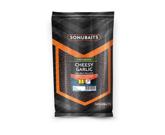 Sonubaits Cheesy Garlic Halibut Pellets