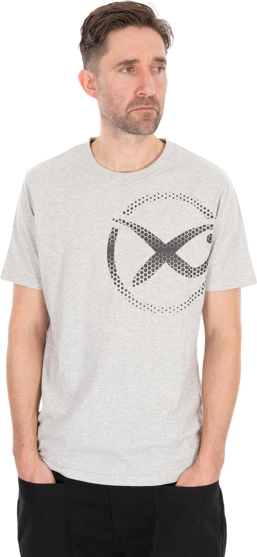 Matrix Large Mesh Logo T-Shirt Grey