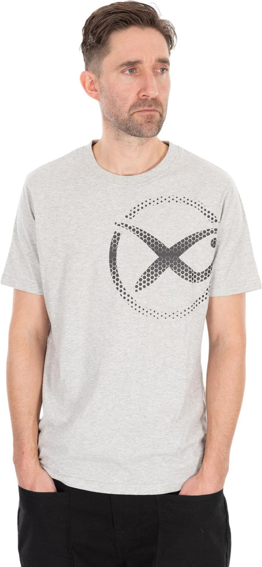 Matrix Large Mesh Logo T-Shirt Grey