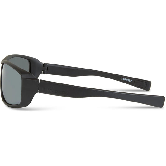 Madison Eyewear Target Matt Black Sunglasses 3 Polarised Lens - Silver Bronze Yellow
