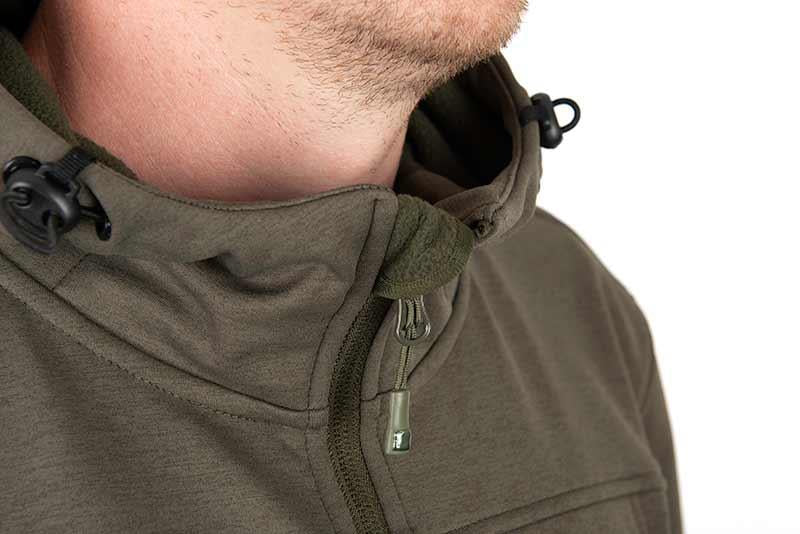 Fox Collection Soft Shell Jacket Green & Black