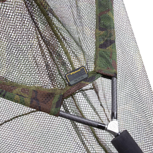 Wychwood Carp Epic Tactical 42" Landing Net and 6ft 2pc Handle With Net Float