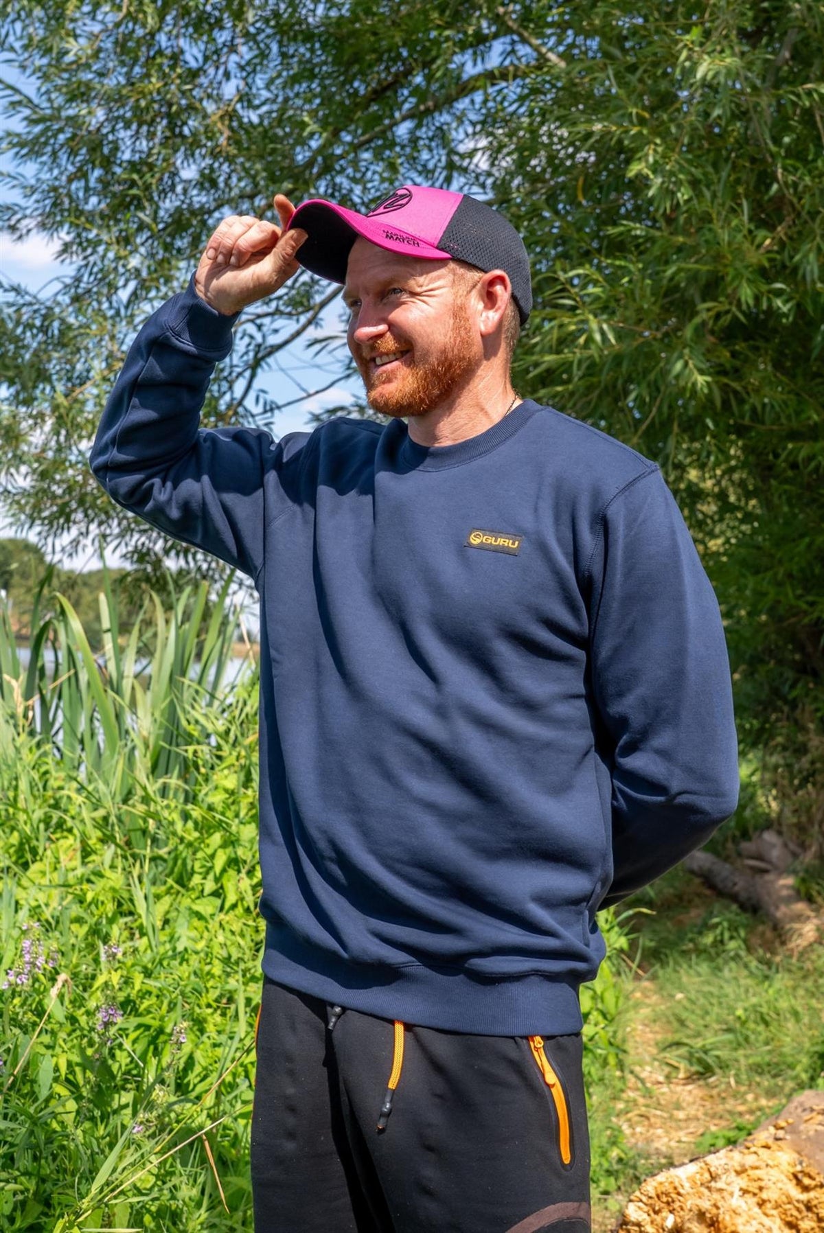 Guru Patch Crewneck Navy