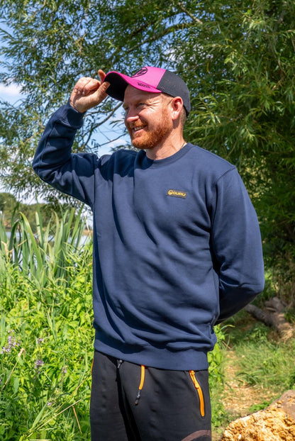 Guru Patch Crewneck Navy