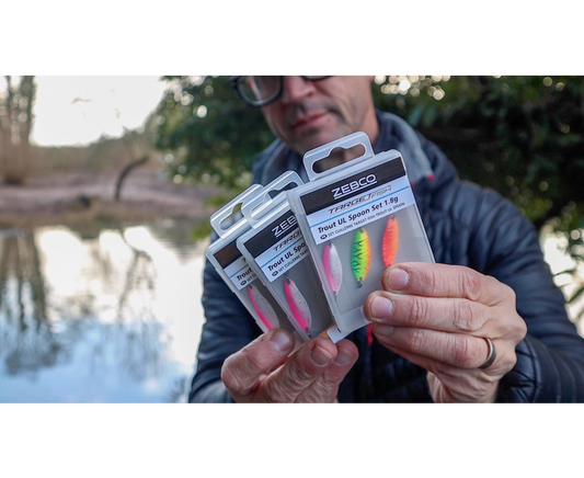 Zebco Target Fish Trout UL Spoon Set Barbless
