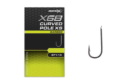 Matrix X6B Curved Pole XS Hook - Spade Barbed
