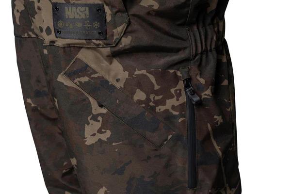 Nash ZT Helluva Waterproof Bib & Brace Camo