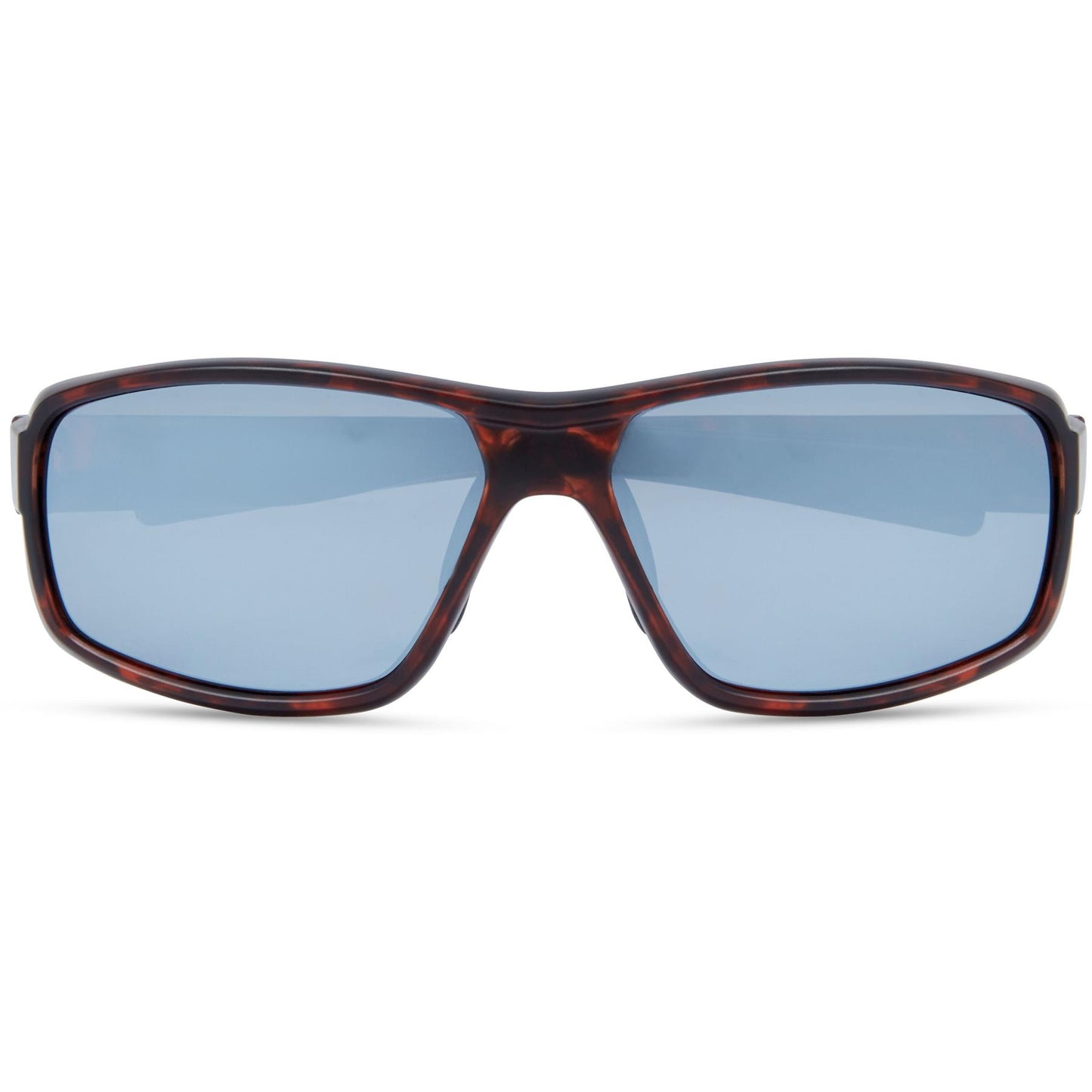 Madison Target Brown Tortoise Shell Sunglasses - Silver Mirror Lens
