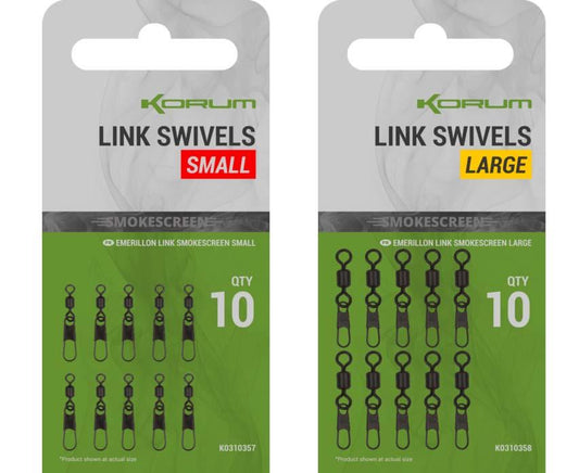 Korum Smokescreen Link Swivels