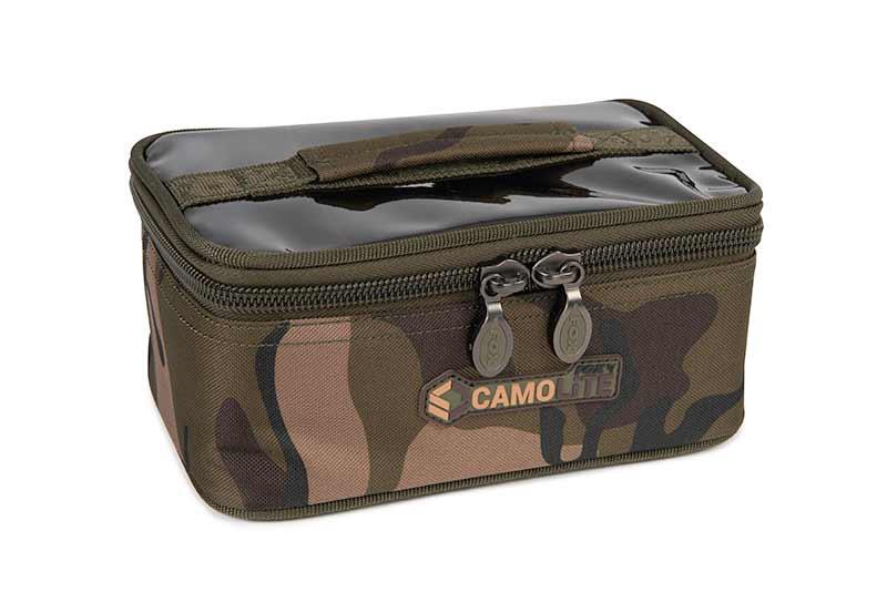 Fox CamoLite Lead & Bits Bag Large (rigid insert)