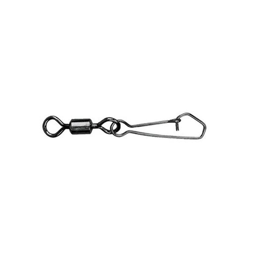 Mustad Rolling Swivel Round Eye With Hook Snap