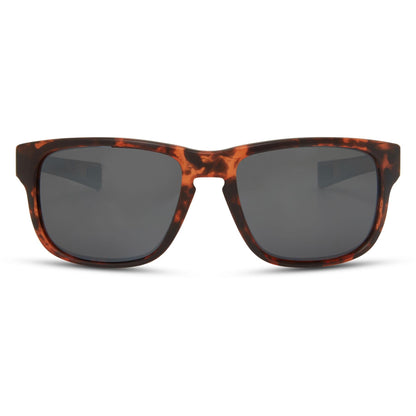 Madison Signal Dark Tortoise Shell Sunglasses - Black Mirror Lens