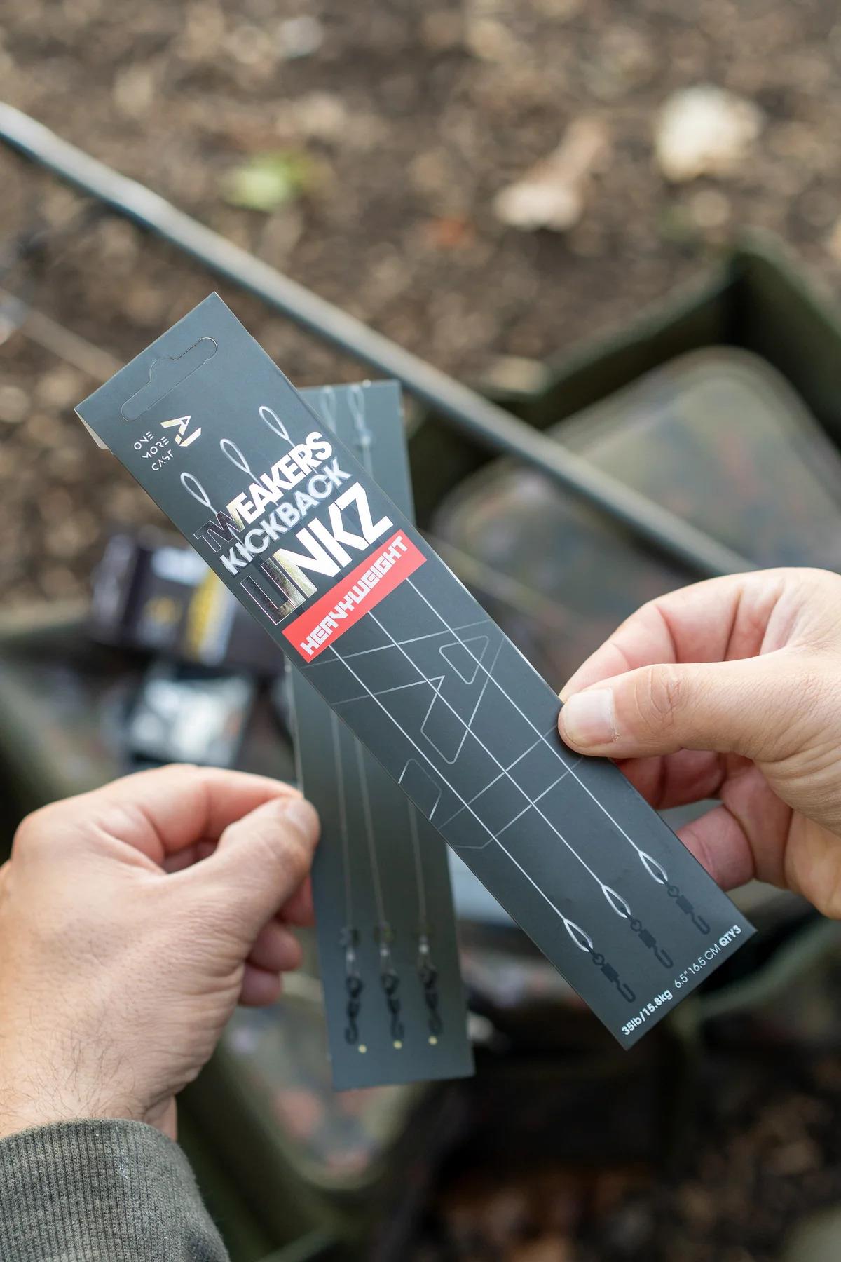 One More Cast Tweakers Heavyweight Kickback Linkz with Spinner Swivel