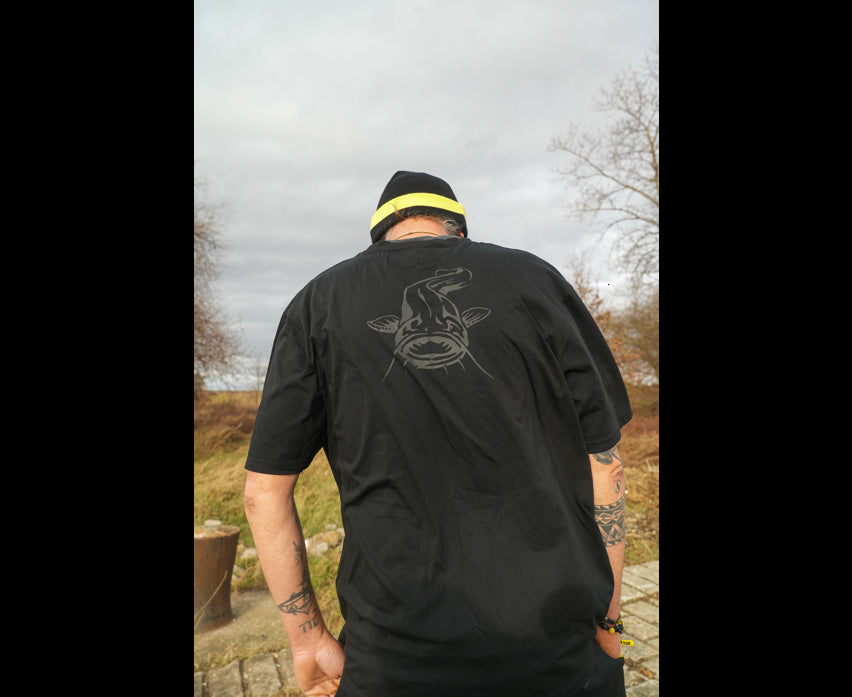 Black Cat Logo T-Shirt