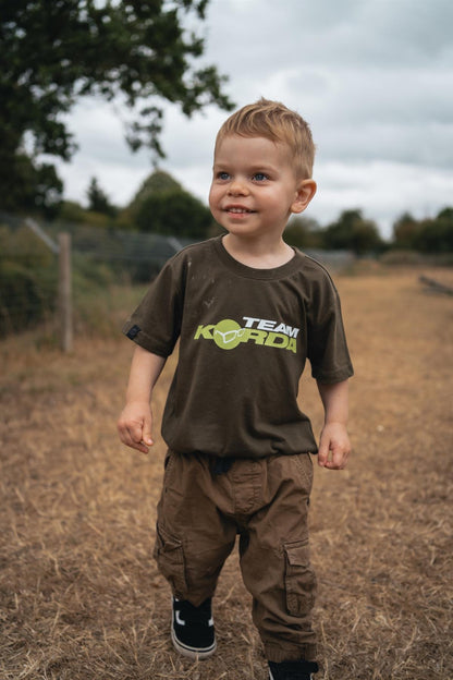 Korda TK Kids T-Shirt Dark Olive