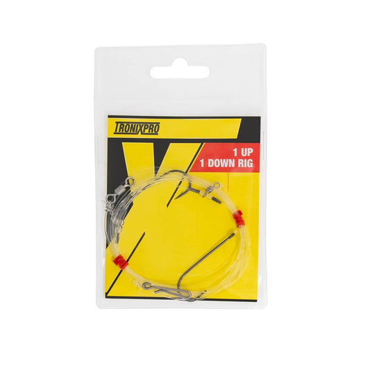 TronixPro Hand Tied Rig 1 Up 1 Down