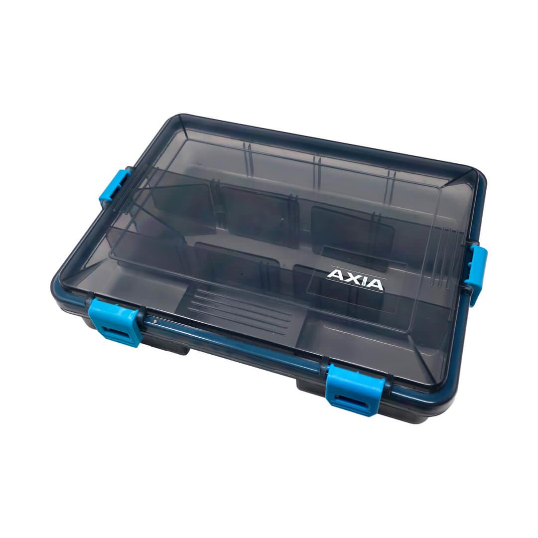 Axia Waterproof Lure Box Small 22.5x17.5x5cm Blue