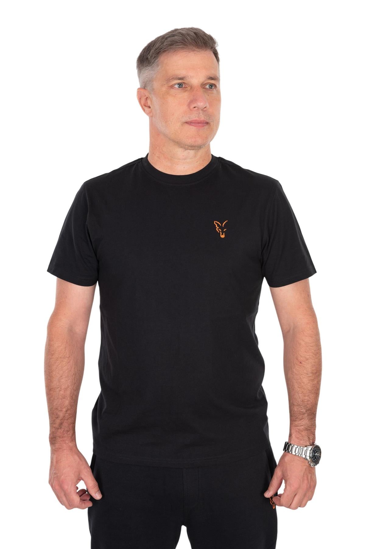 Fox Classic T Black/Orange