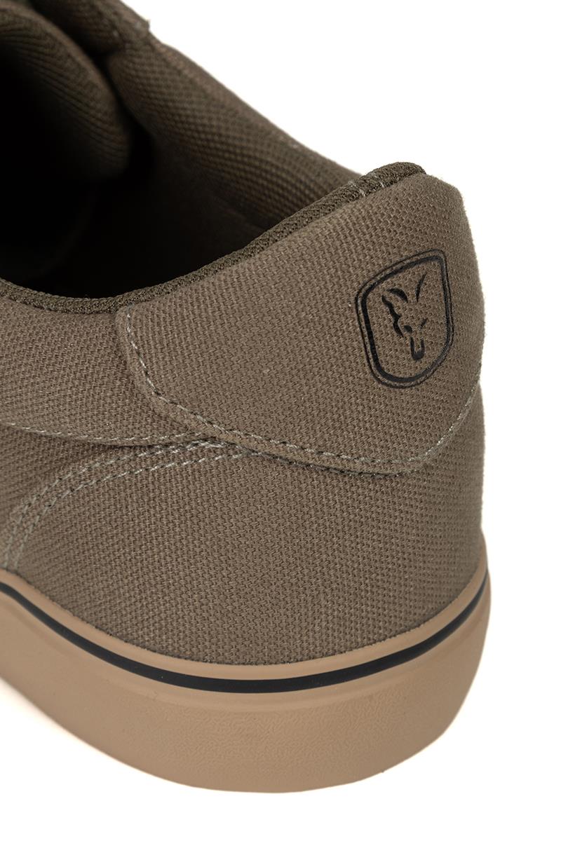 Fox Khaki Canvas Shoes