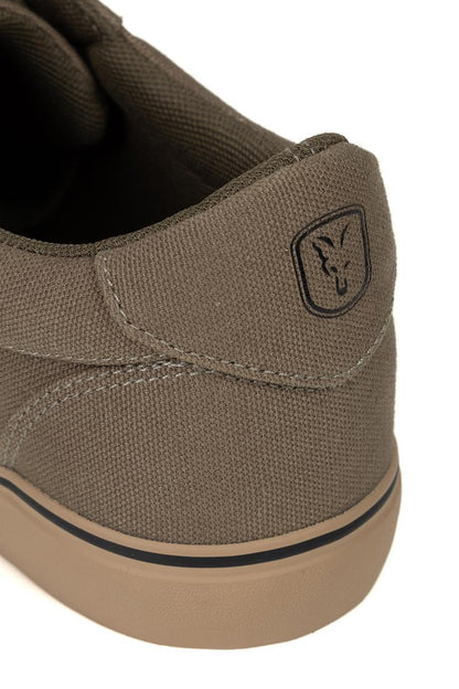 Fox Khaki Canvas Shoes