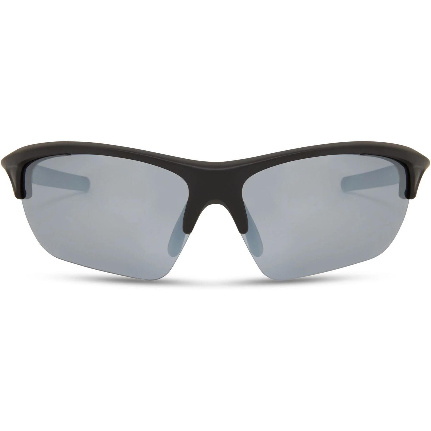 Madison Eyewear Mission Matt Black Sunglasses 3 Polarised Lens - Silver Bronze Yellow