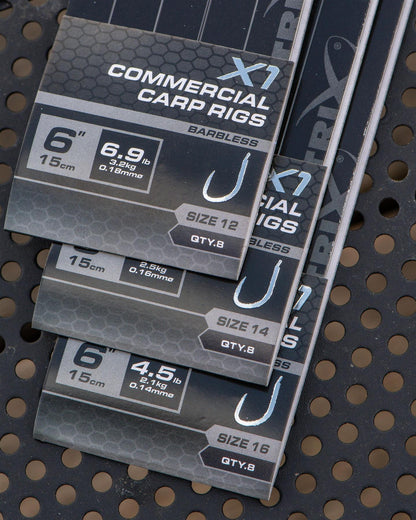 Matrix X1 Commercial Carp Rigs 15cm