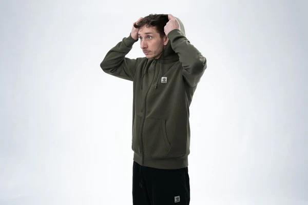 Nash Make It Happen Badge Zipped Hoody