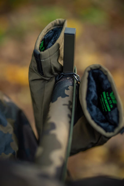 Korda Polar Mittens Dark Olive