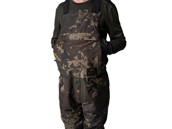 Nash ZT Helluva Waterproof Bib & Brace Camo