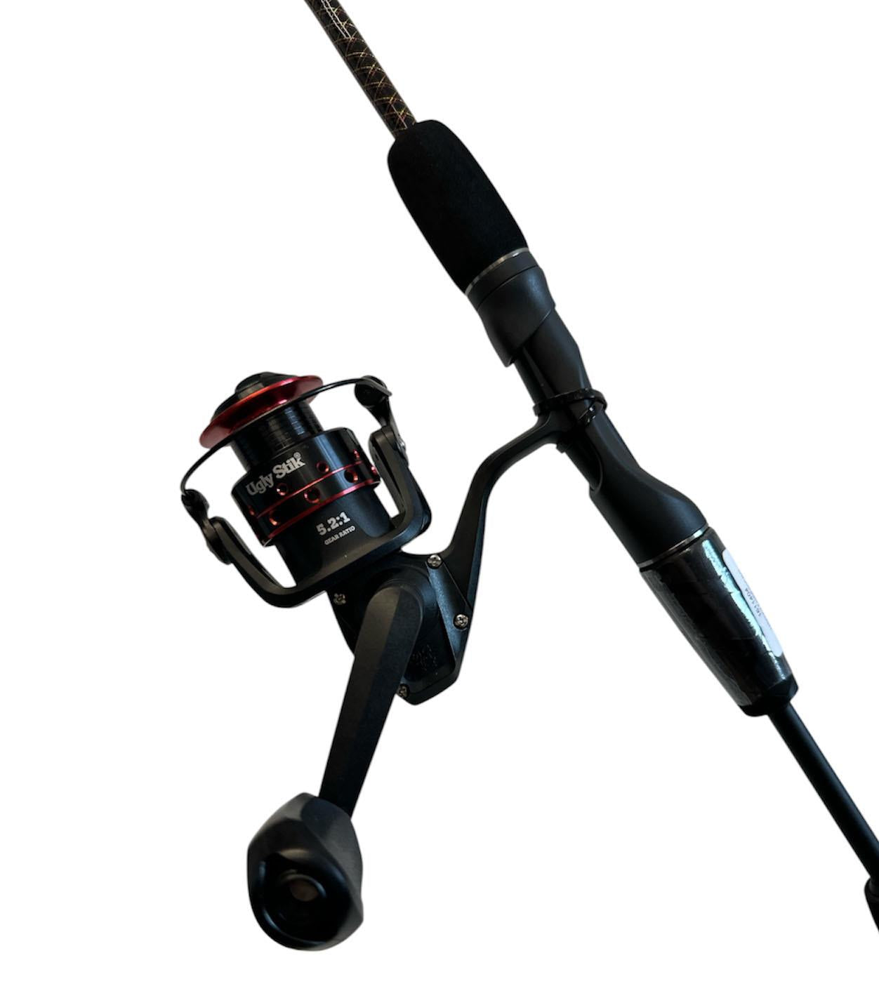 Ugly Stik GX2 Spinning Youth Combo (Red/Gold) 5F6IN 2PC M