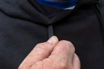 Preston Black French Terry Hoodie