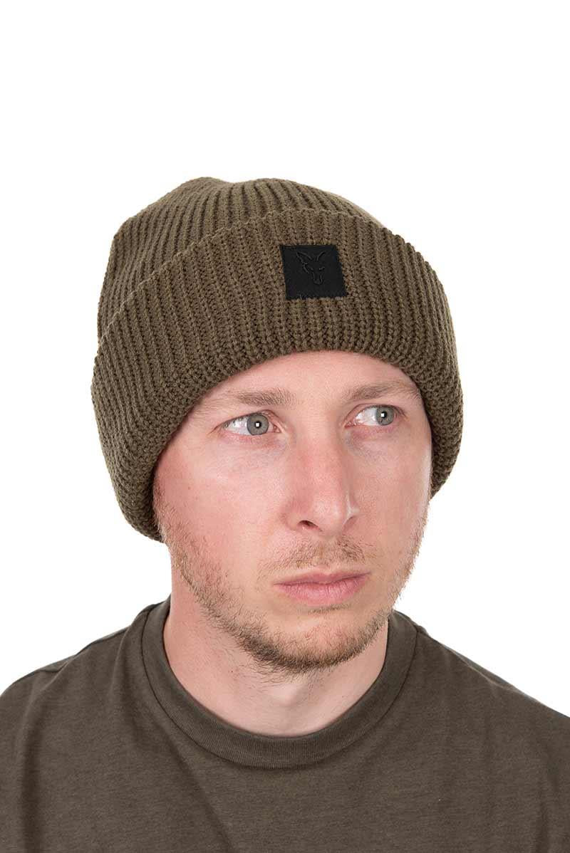 Fox Olive Merino Blend Beanie