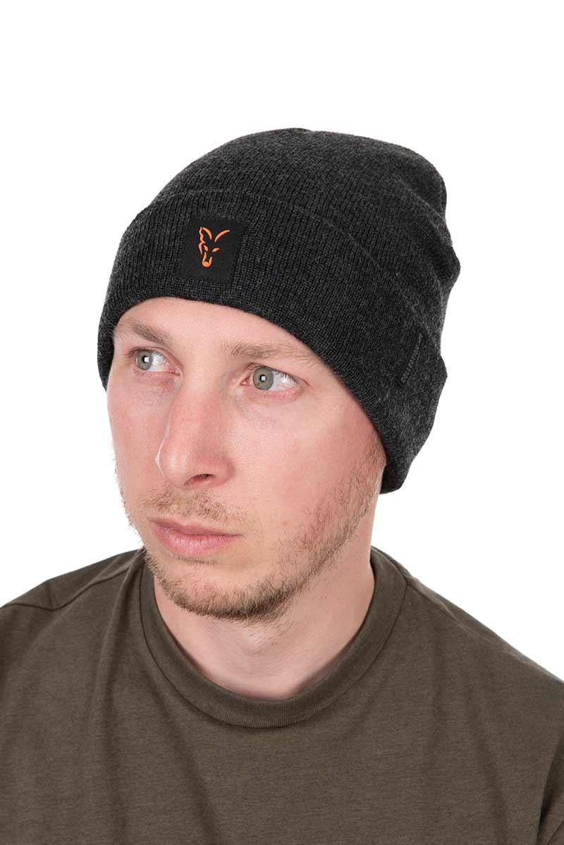 Fox Collection Beanie Black/Orange