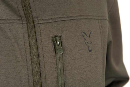 Fox Collection Soft Shell Jacket Green & Black