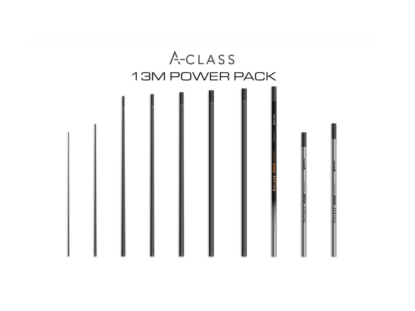 Guru A-Class 13.0m Pole - Power Pack
