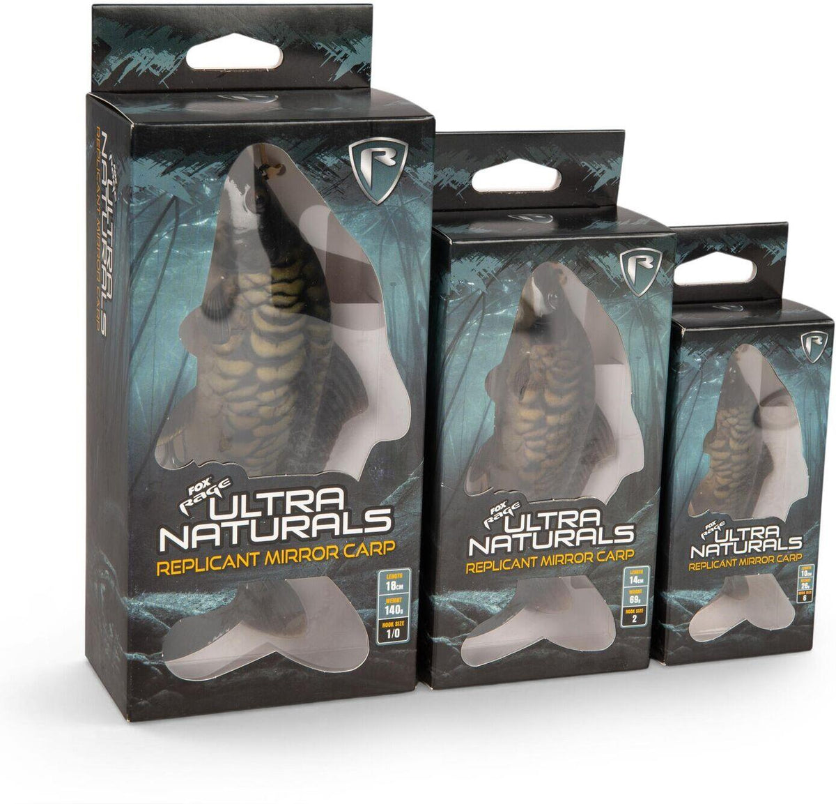 Fox Rage Ultra-Realistic Replicant Mirror Carp