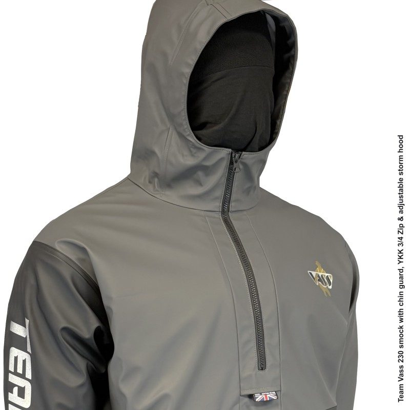 Team Vass 230 Winter Smock Grey/Black