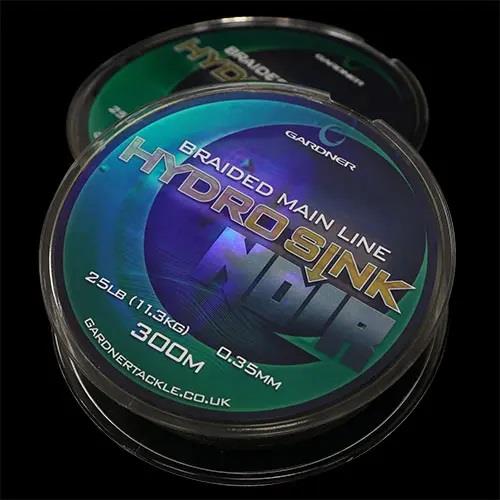 Gardner Hydro-Sink Braid Noir 25lb 0.35mm
