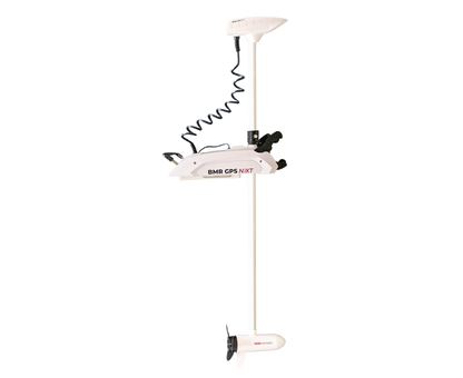 Rhino BMR GPS NxT 65 Longshaft 12V Electric Outboard Motor White