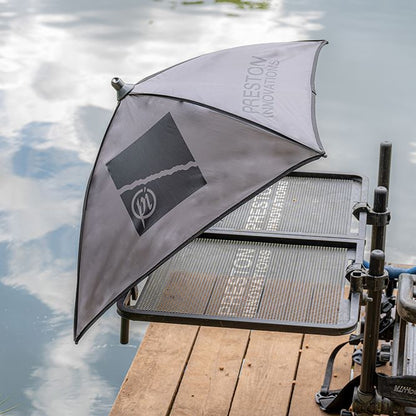 Preston Offbox Grey Bait Brolly