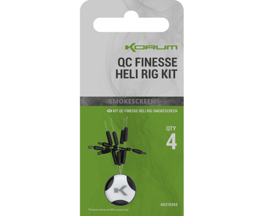 Korum Smokescreen QC Finesse Heli Rig Kit