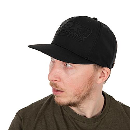 Fox Black/Camo Flat Peak Snapback Cap